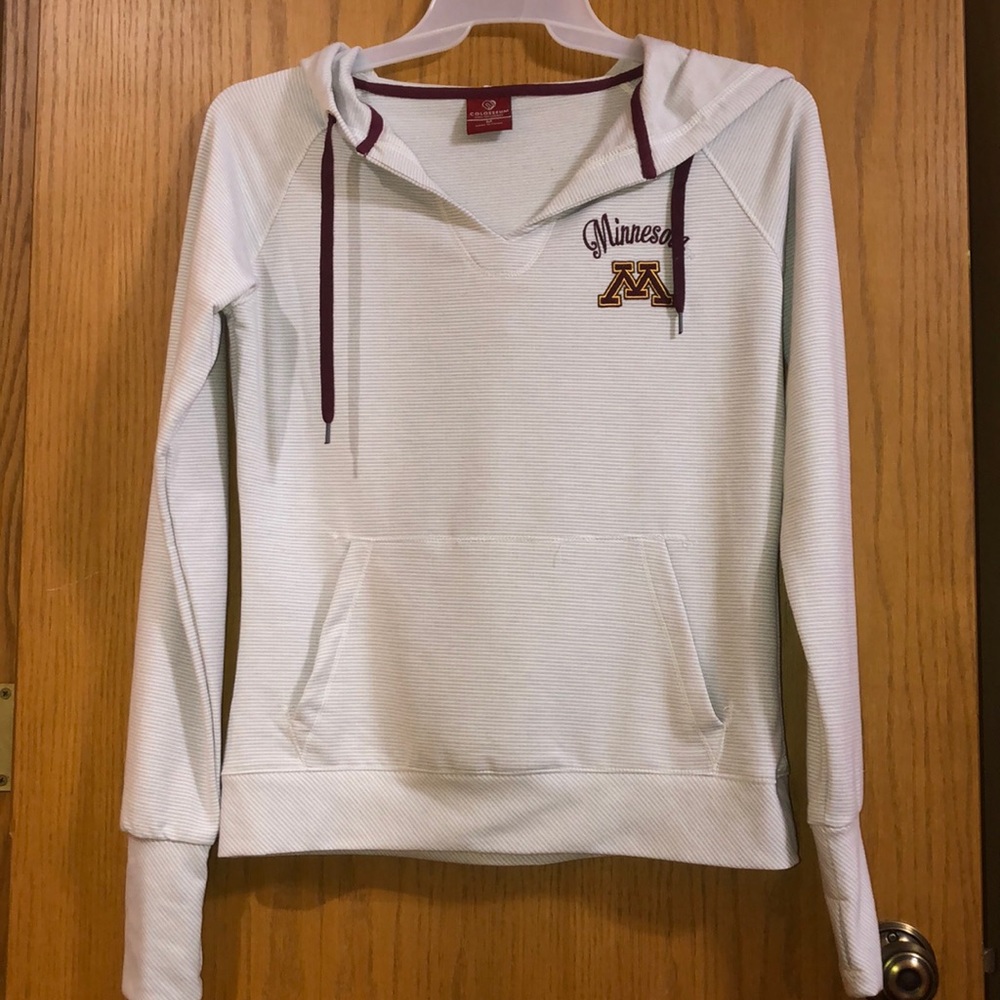 Striped Minnesota Gophers sweatshirt